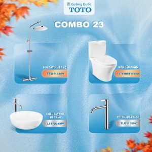 Combo thiết bị vệ sinh TOTO số 23