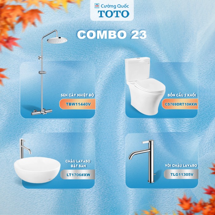 Combo thiết bị vệ sinh TOTO số 23