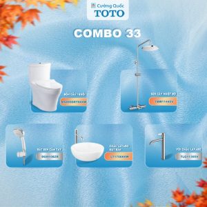 Combo thiết bị vệ sinh TOTO số 33